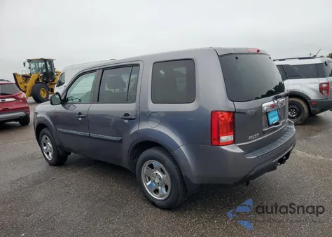 2014 Honda Pilot Lx from USA, damaged, VIN 5FNYF4H25EB026018